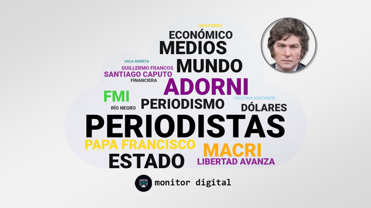 El gobierno de Milei en las redes: semana #72