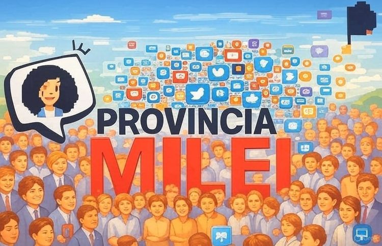 En la Provincia, libertarios y peronistas, mano a mano en las redes