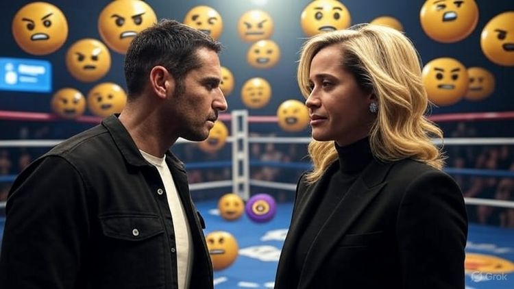 El pulso en redes por el juicio contra el exmarido de Julieta Prandi