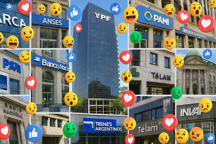 Empresas públicas argentinas: mucho ruido en redes, poca valoración positiva