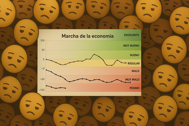 Crece el escepticismo de los argentinos por el rumbo económico