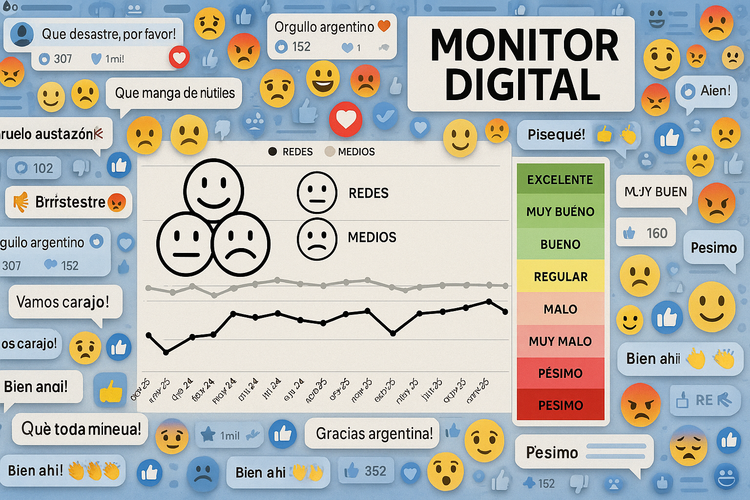 Septiembre en redes: la protesta social frenó la mejora del humor digital argentino