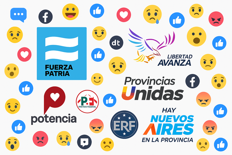 Elecciones 2025 | Semana #1: Fuerza Patria domina la campaña  digital