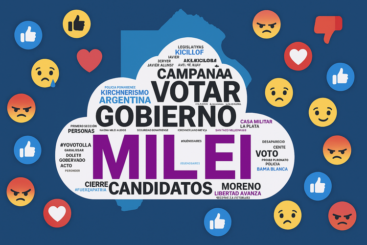 Los libertarios dominaron la "batalla digital" de la campaña bonaerense, a un costo muy alto