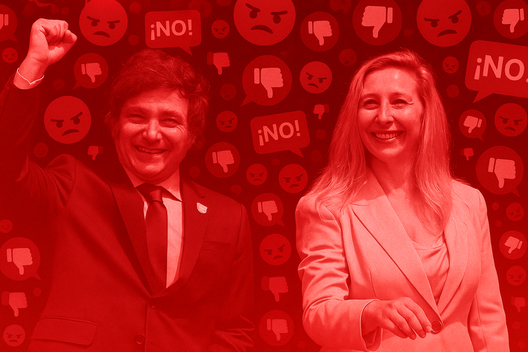 Karina Milei y el gabinete libertario en el ojo de la tormenta digital