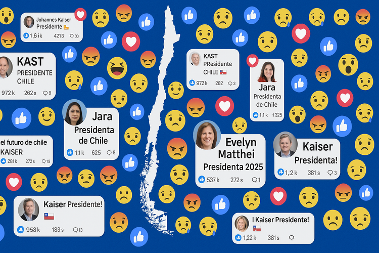 Chile: El voto bronca sube al "libertario" Kaiser al podio digital de las presidenciales