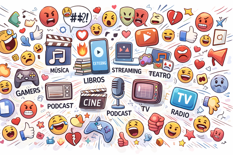 Música, libros, streaming: de qué hablan los argentinos en redes