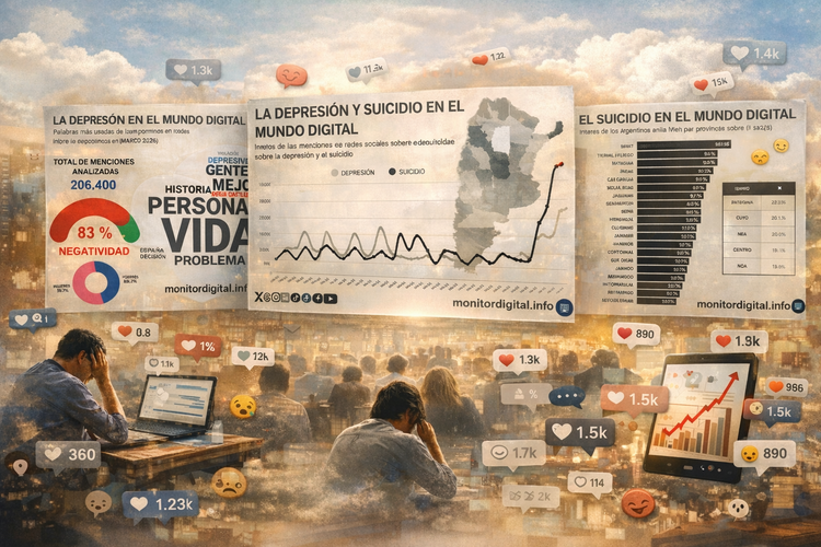 Depresión y suicidio en la Argentina digital: más debate que búsqueda de ayuda