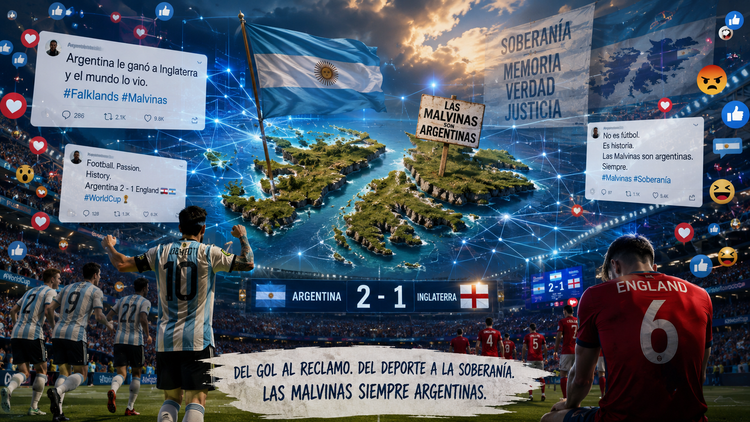 Malvinas: las redes no le hicieron caso a Scaloni