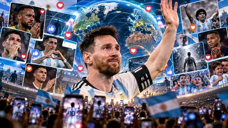 Para las redes, la despedida de Messi fue mucho más que un adiós