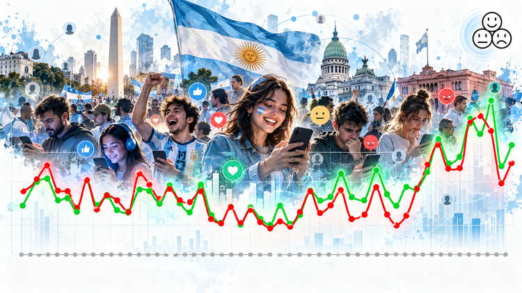 Argentina digital: más conversación en redes, menos paciencia con la política