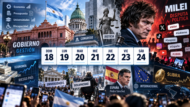 Semana #149: España y $LIBRA pegaron fuerte en Milei