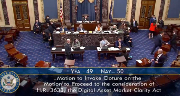 Clarity Act Fails in Senate post image