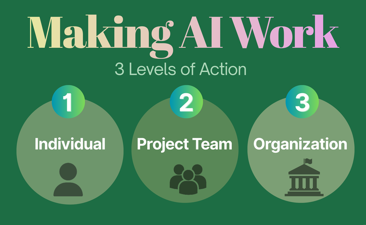 Making AI Work In DOTs: 3 Levels of Action
