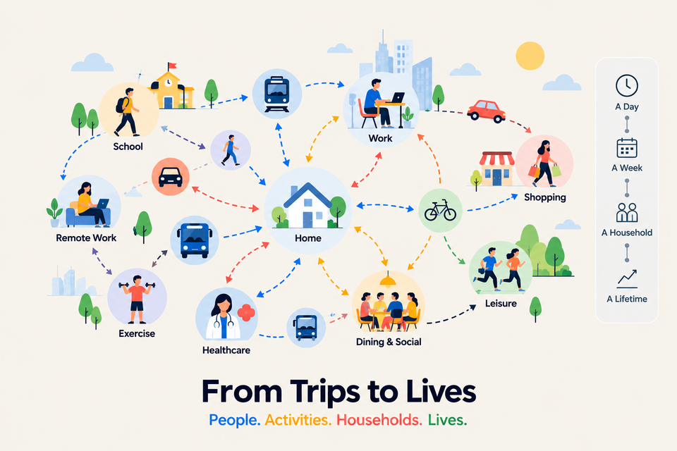New Generation Activity-Based Travel Demand Models: From Trips To Lives
