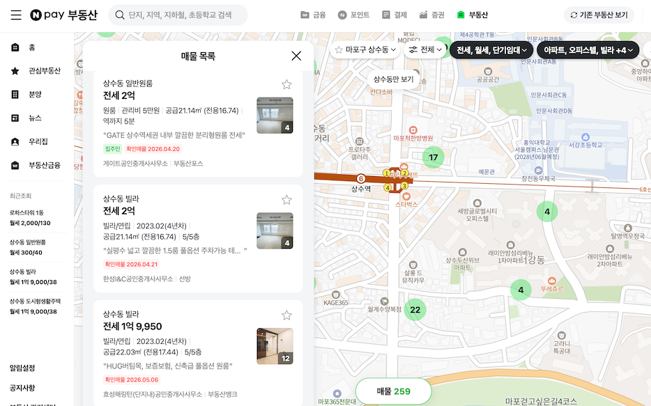 Why one apartment can appear 7 different times on Naver Budongsan