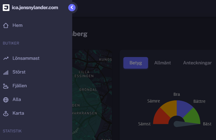Nu kan alla söka och hitta alla ICA butiker och handlare