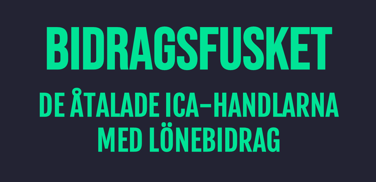 Bidragsfusket: ICA-handlare får miljoner av Arbetsförmedlingen