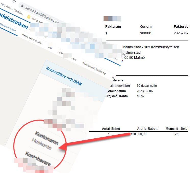 AVSLÖJAR: Ekonomi professorns kommunfaktura betalas till privata huskontot