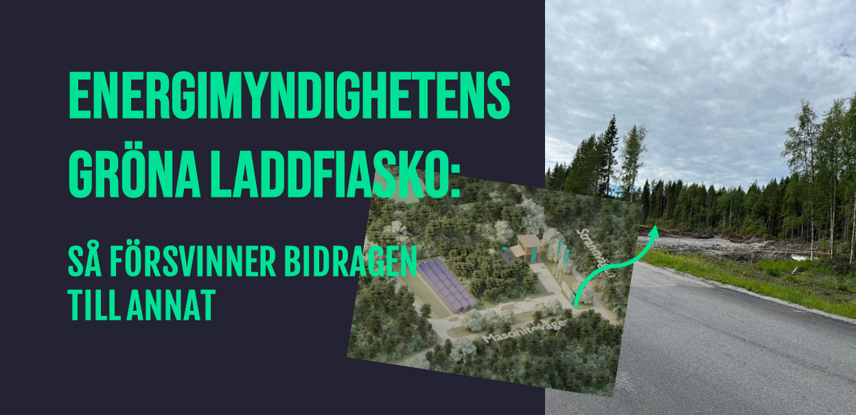 Energimyndighetens gröna laddfiasko: Delade ut mångmiljonbidrag utan kontroll