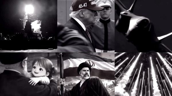 Two Wartime Videos, one Battlespace