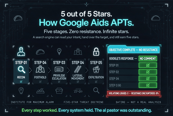 5 out of 5 Stars: How Google Aides APTs in Cyber Attacks.