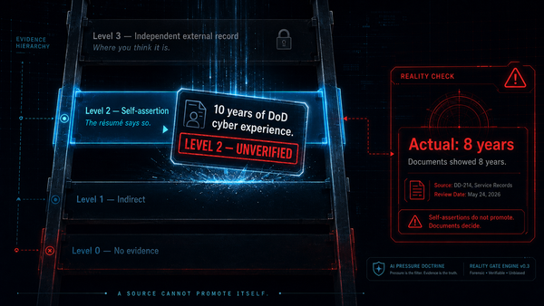 I Used to Count a Résumé as Proof. An AI Showed Me Why I Was Wrong.
