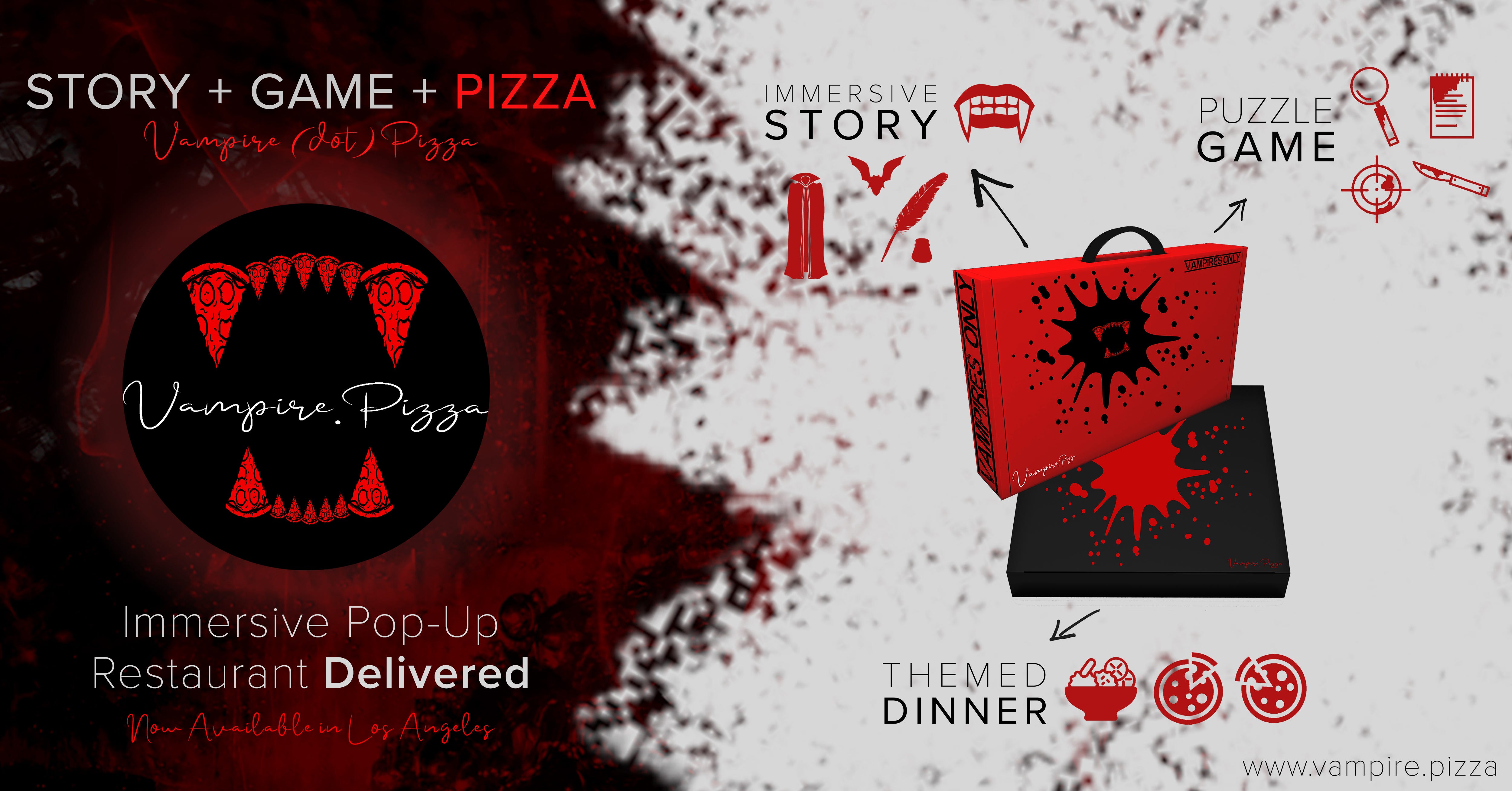Los Angeles: Vampire (dot) Pizza (New Dates, West Side Location)
