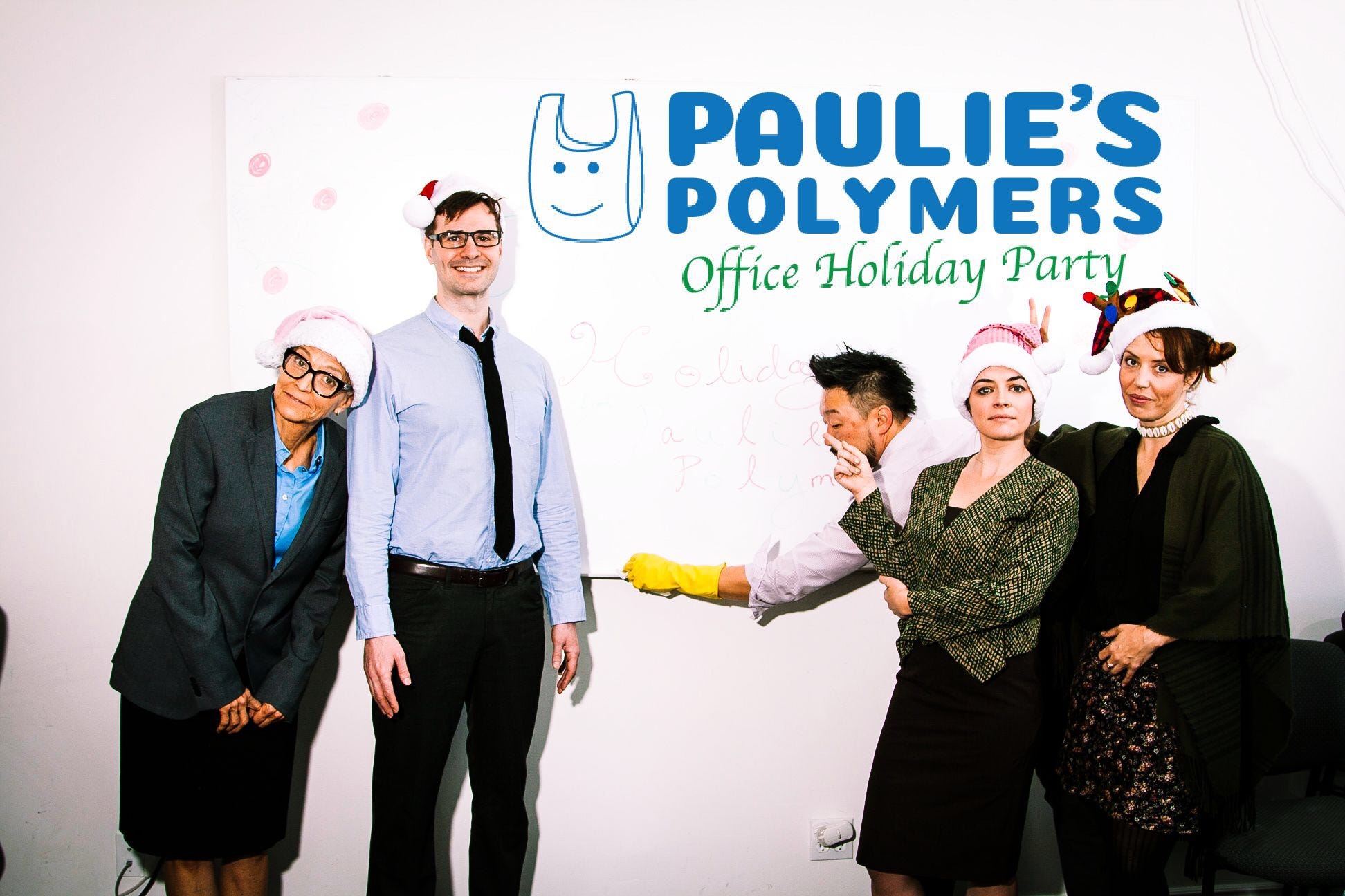 Improv Magic Makes For Holiday Cheer at ‘Paulie’s Polymers’ (The NoPro Review)