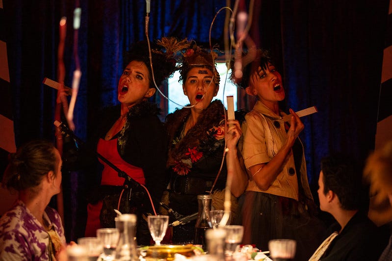 ‘Now Serving: A Guide to Aesthetic Etiquette in Four Courses’ is a Wild Dinner Party for the Ages…