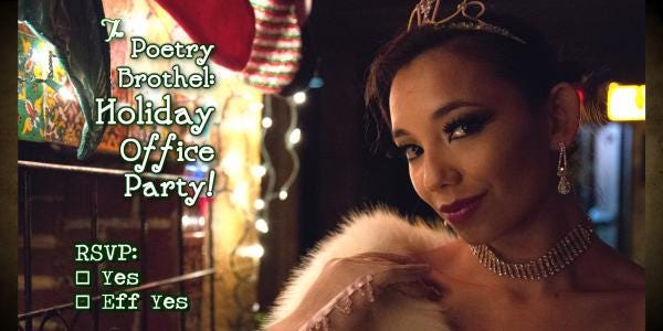 LA: The Poetry Brothel — Holiday Office Party