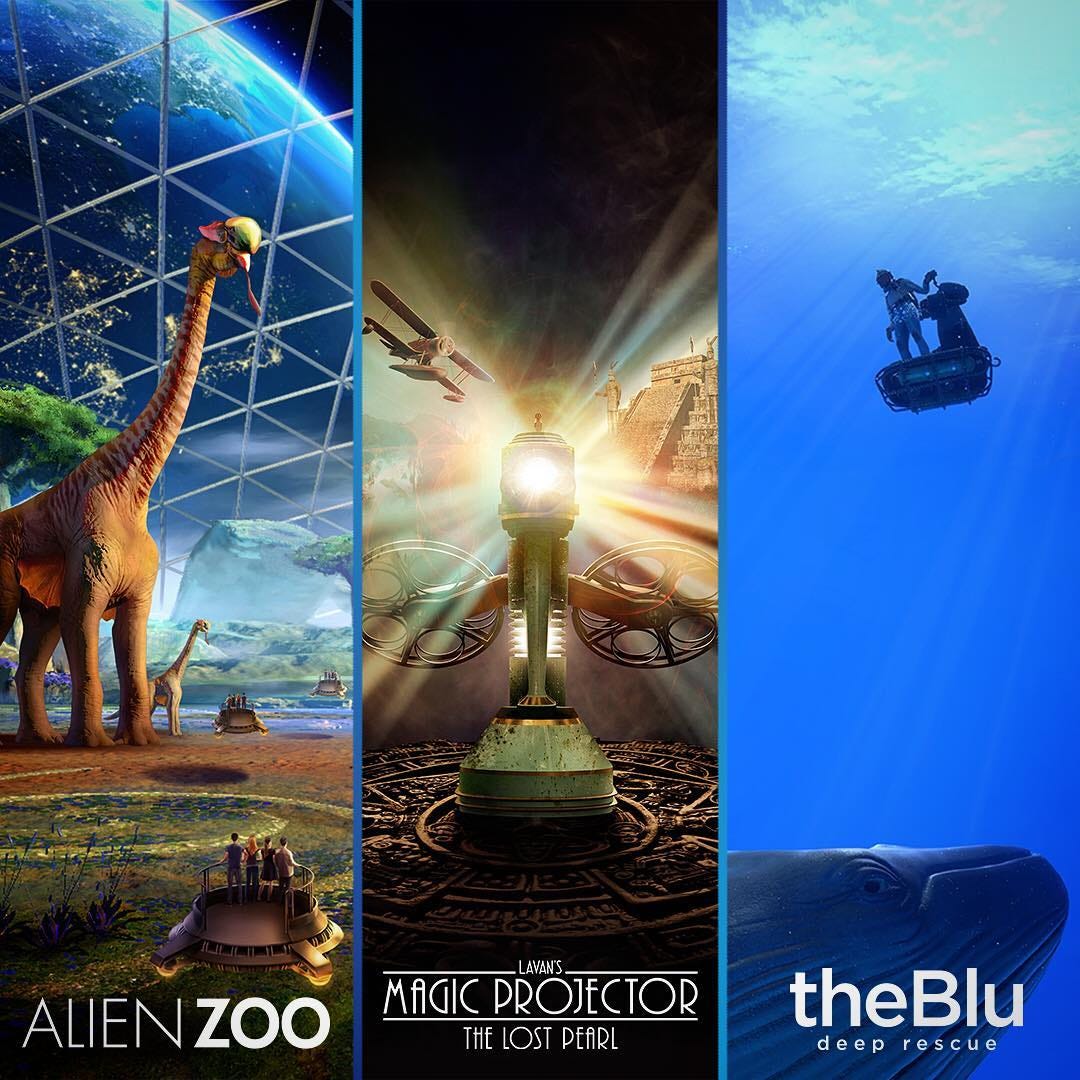 LA: Alien Zoo / Lavan’s Magic Projector: The Lost Pearl / The Blu: Deep Rescue
