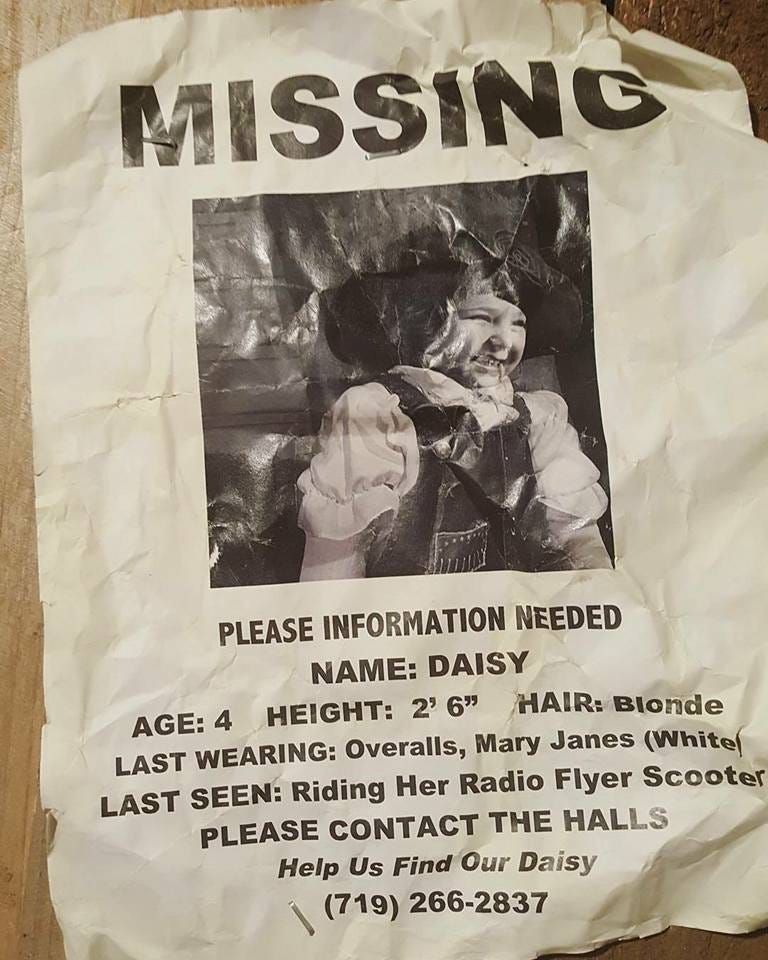 SF: Help Find Daisy