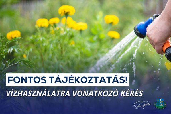 Extrém szárazság: alapvető a takarékos vízhasználat