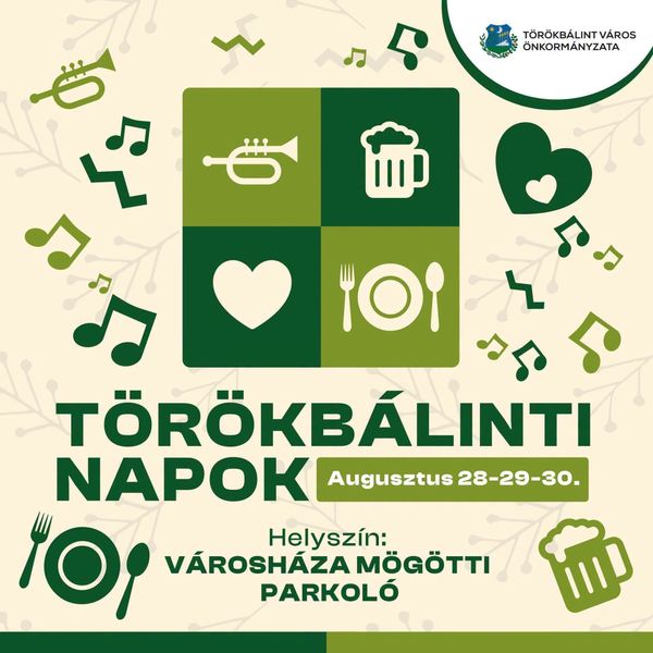 Jön a Törökbálinti Napok!