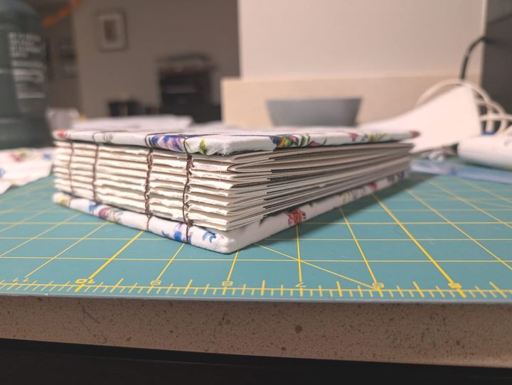 All crafts converge: Making a coptic-bound watercolor sketchbook
