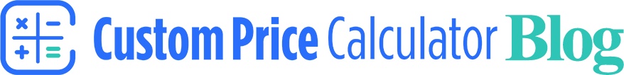 Custom Price Calculator Blog