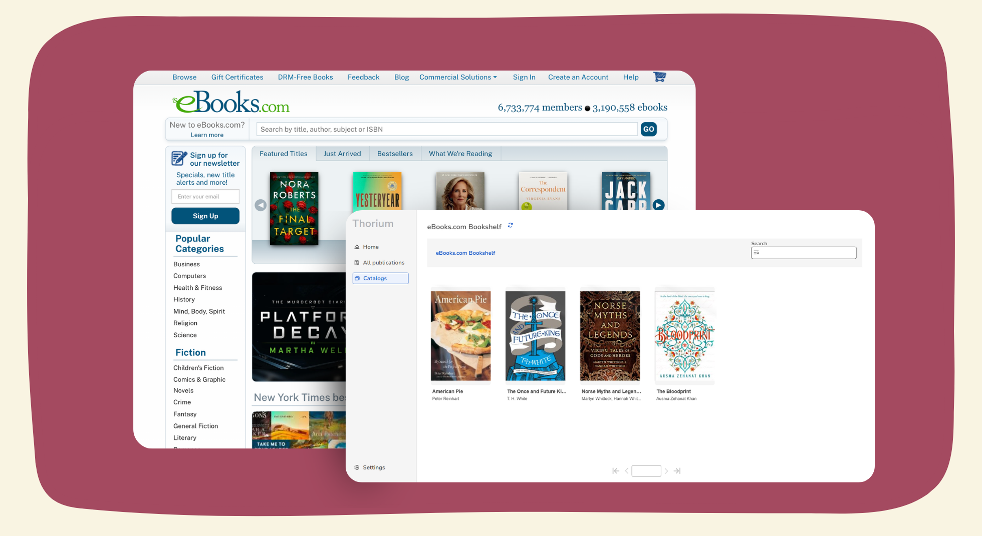 Discover Ebooks.com, the oldest independent ebook store on the Web