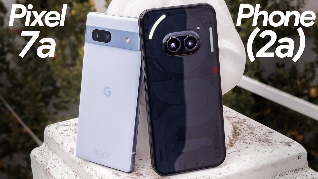 Se estás na dúvida entre o Nothing Phone (2a) e o Google Pixel 7a, este comparativo deve ajudar-te.