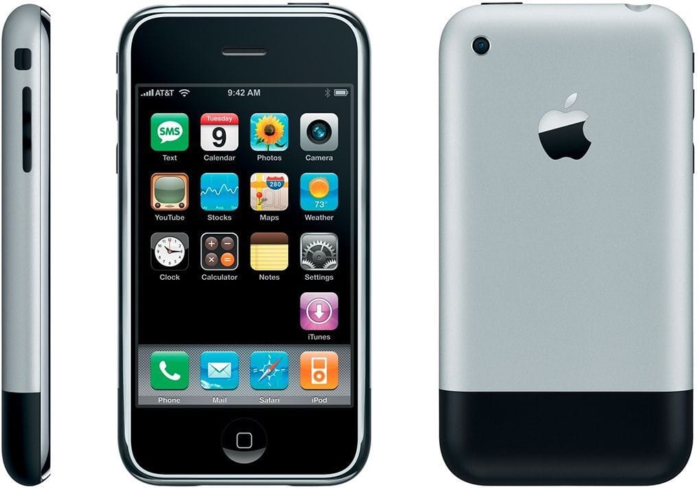 O iPhone de 1ª geração foi o primeiro a ter Gorilla Glass.