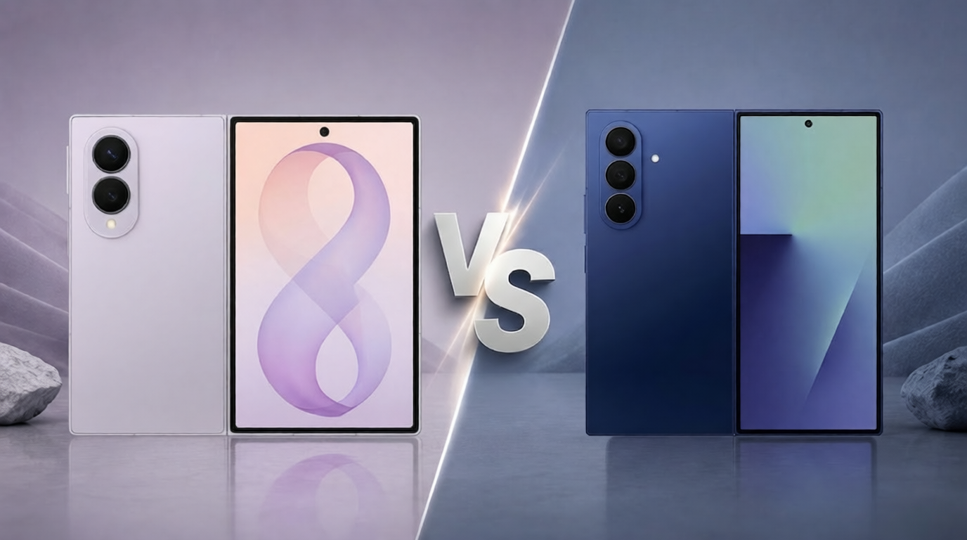 Galaxy Z Fold8 vs Z Fold7: o que muda e qual compensa mais comprar?