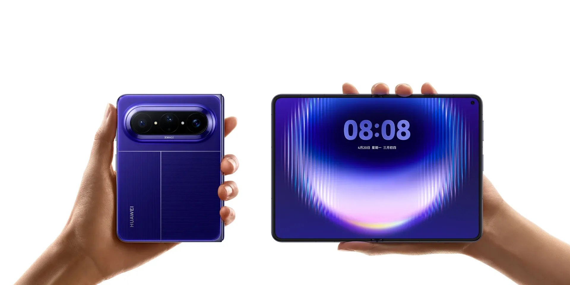 O dobrável Huawei Pura X Max.