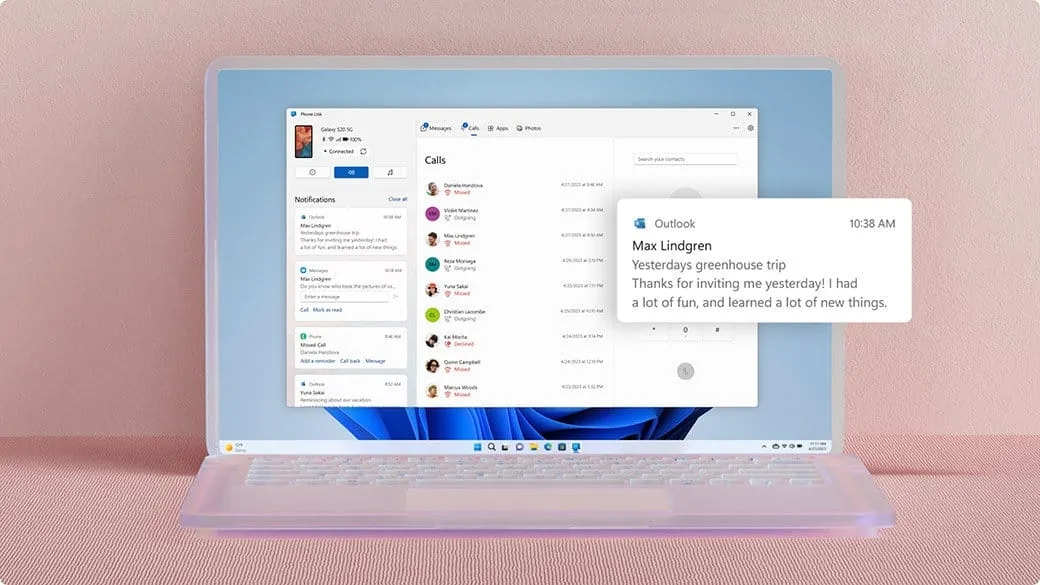 Windows 11 prepara nova atualização que reforça integração com Android