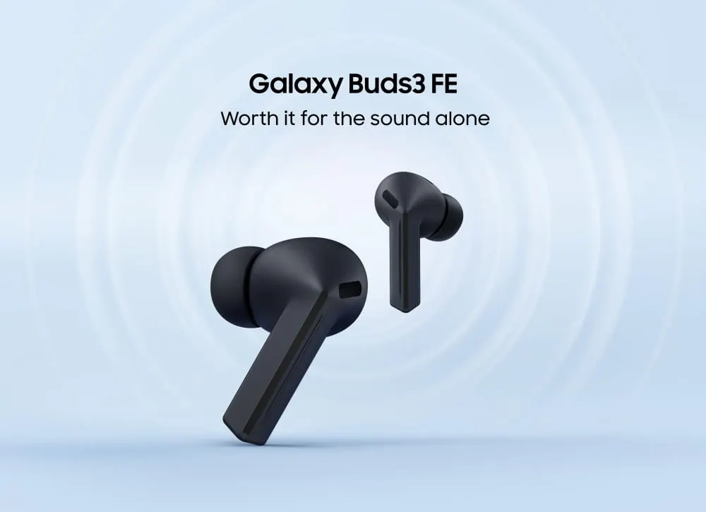 Samsung lança os Galaxy Buds3 FE: o melhor do som ao melhor preço