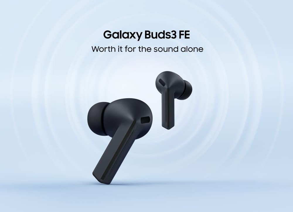 Samsung lança os Galaxy Buds3 FE: o melhor do som ao melhor preço