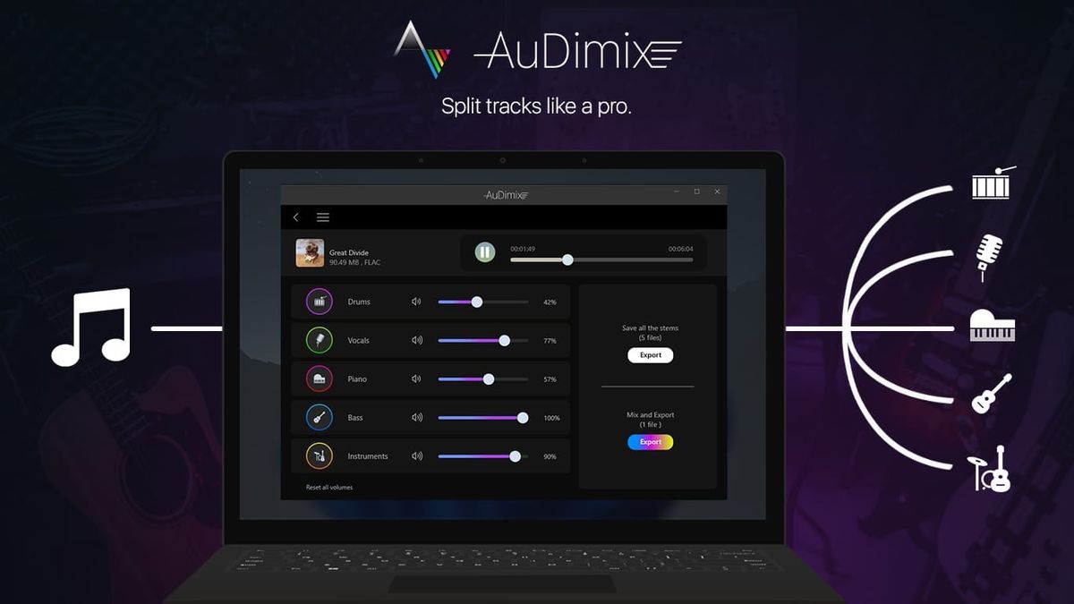 AuDimix: separar música nunca foi tão fácil