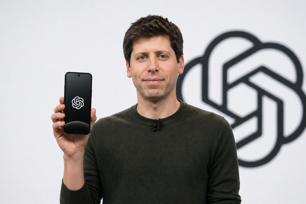 OpenAI poderá desafiar Android da Google com novo conceito de smartphone
