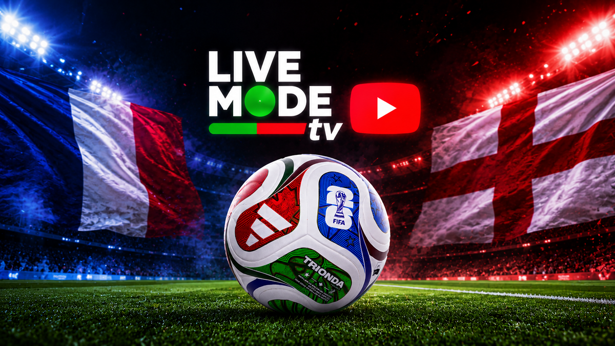 França x Inglaterra: quem leva o bronze? Vê na LiveMode TV, no YouTube