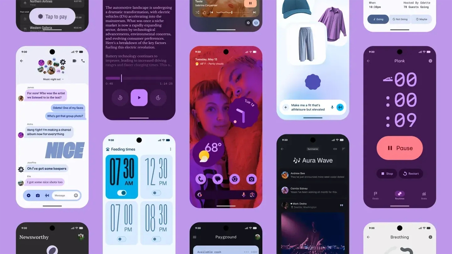 The Android Show: Android 16, Wear OS 6, Material 3 Expressive e mais