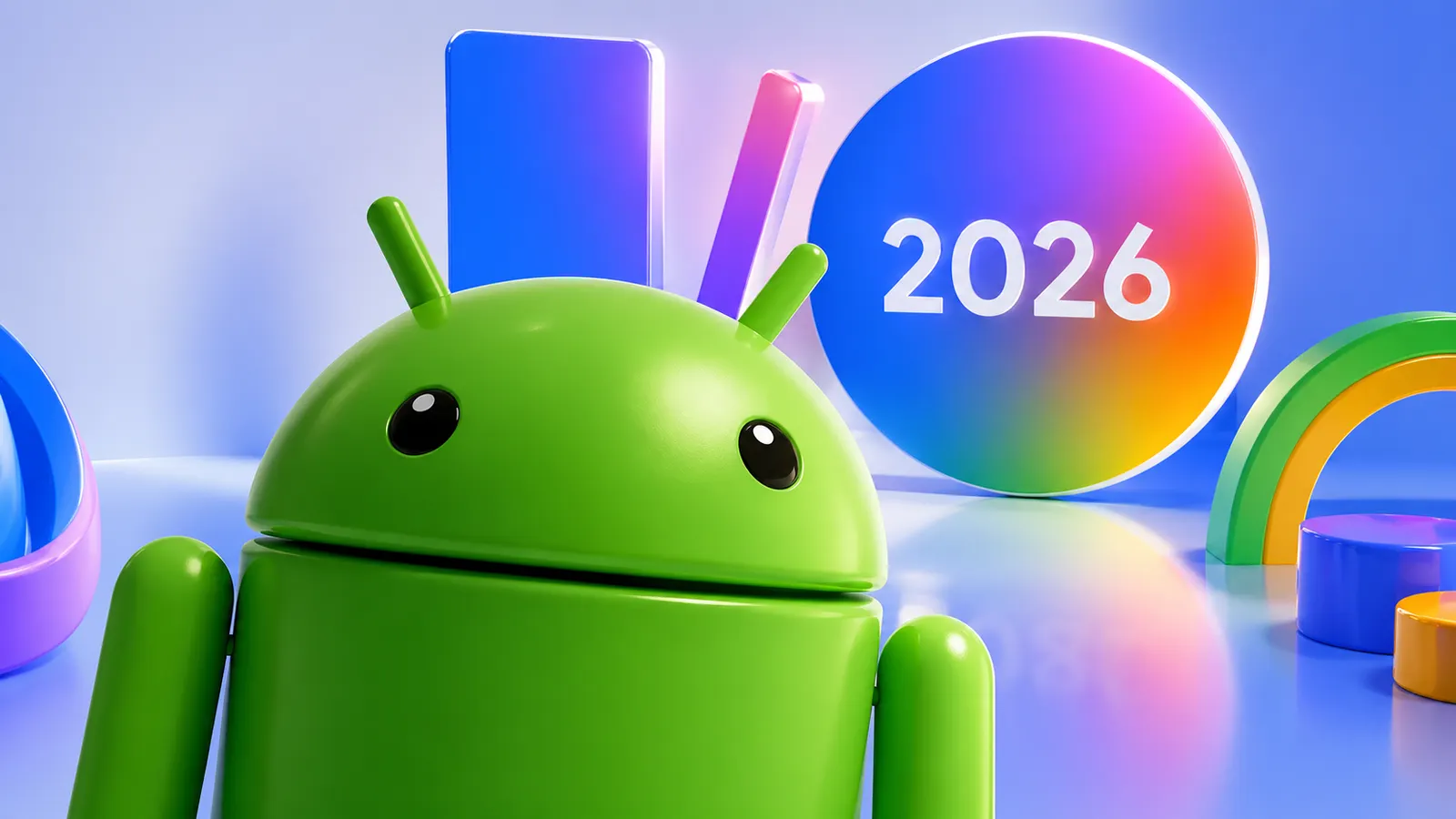 Google volta a separar o Android da I/O 2026 - e promete um grande ano